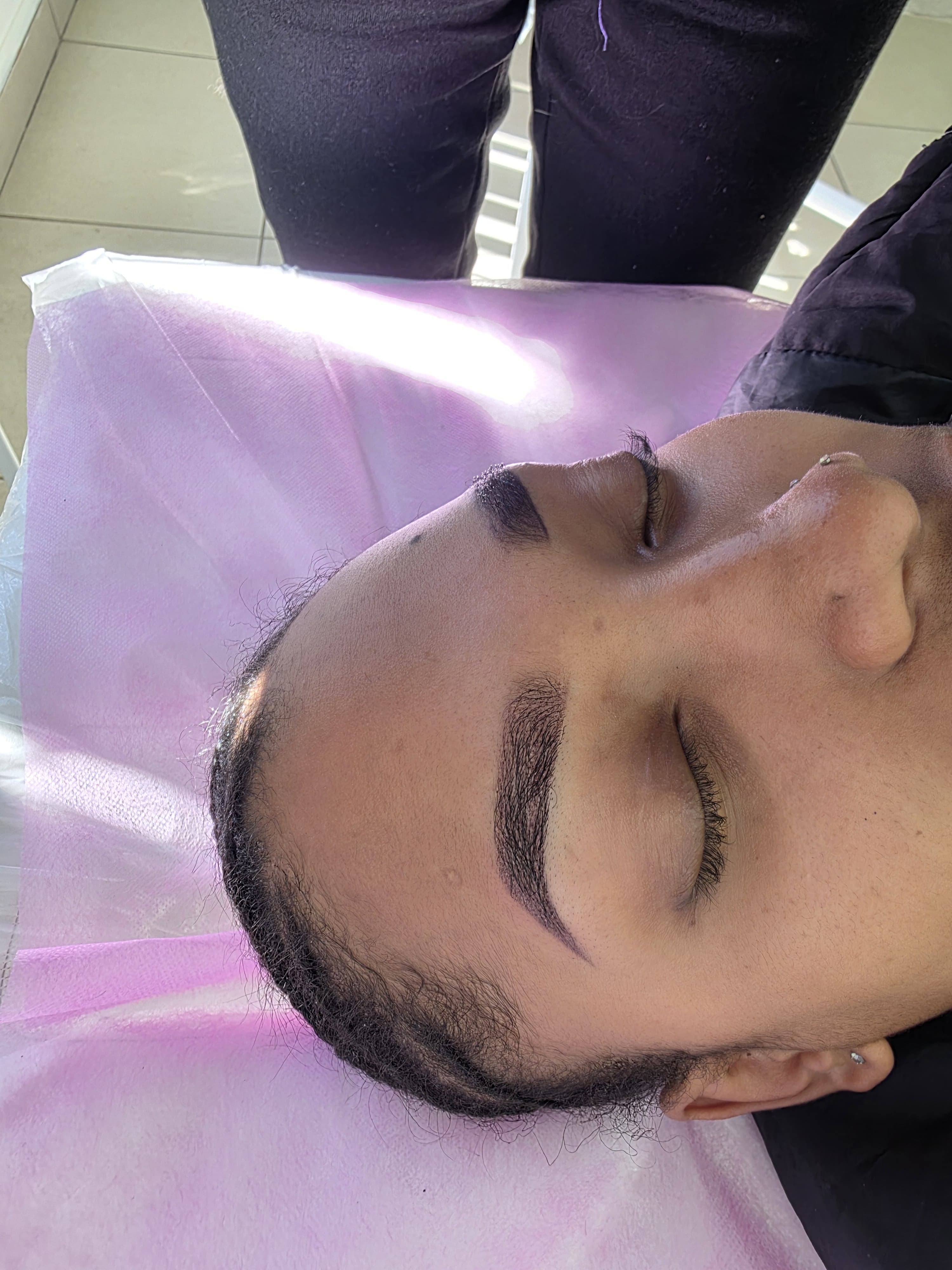 Ombre eyebrow result at Aura Beauty Studio